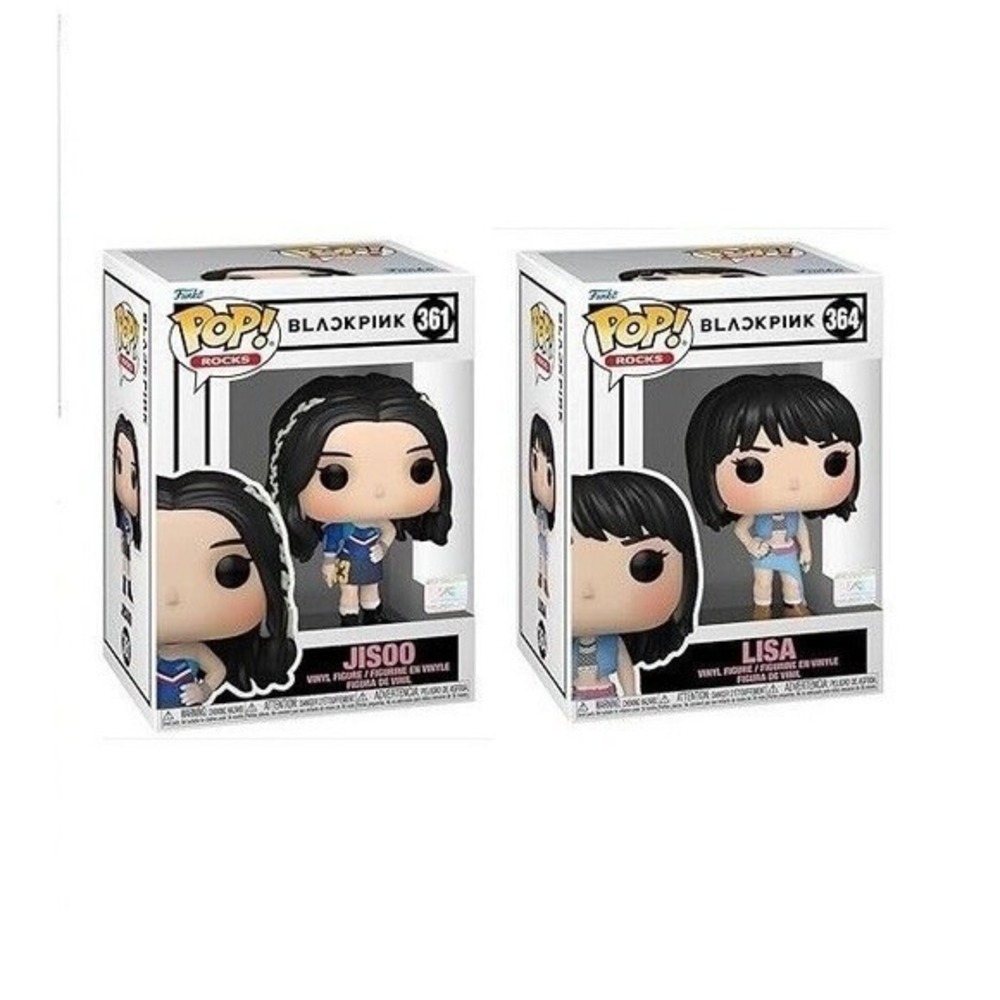 Funko Pop! Rocks Blackpink Shut Down‎ Jisoo Lisa Set of 2